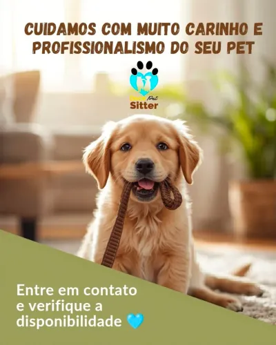 Cuidamos do seu pet com amor e responsabilidade