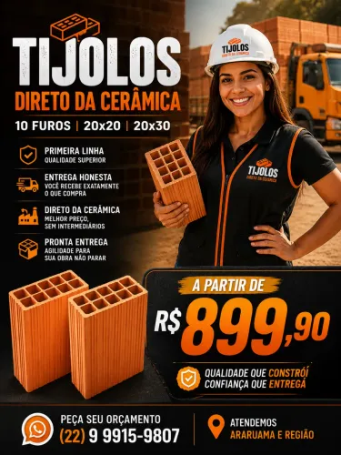 TIJOLOS DE FABRICA
