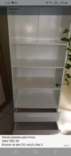Vendo estante pra livros