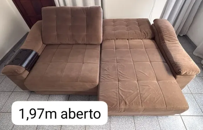 SOFÁ RETRÁTIL 2,40m