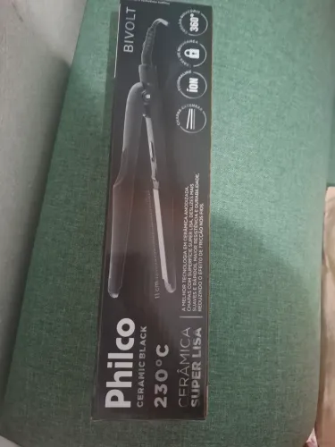 Chapinha. Prancha cerâmica Philco nova