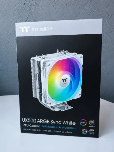 Air Cooler para Processador Thermaltake UX500 ARGB 120mm - Preto (Intel/AMD)
