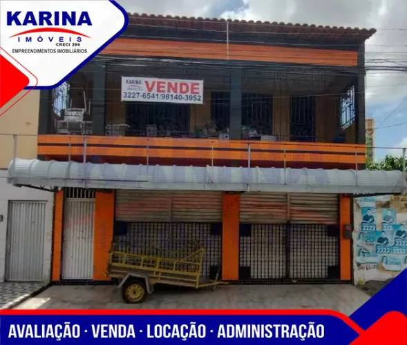 Vendo Prédio residencial e ou comercial de 03 pavimentos, em uma área de 200 m² com 500 m²