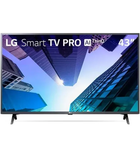 Smart TV LG 43" Full HD - ThinQ AI - webOS (Modelo 43LM631C) - Impecável!