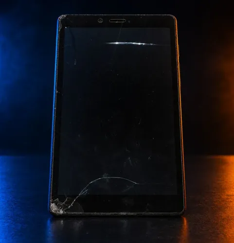 Tablet Samsung (tab a) com tela quebrada