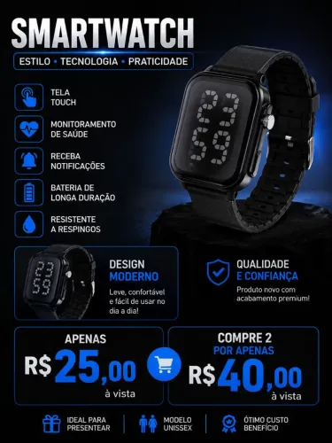 Relógio simples 