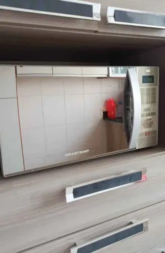 Microondas Brastemp espelhado 36 litros com grill