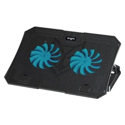 Suporte para Notebook base cooler Bright preto 6 ventoinhas