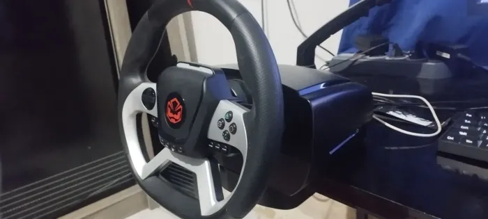 Volante para Simulador PCYES-W270 - Novo, Garantia de 1 ano (Aceito Cartão)