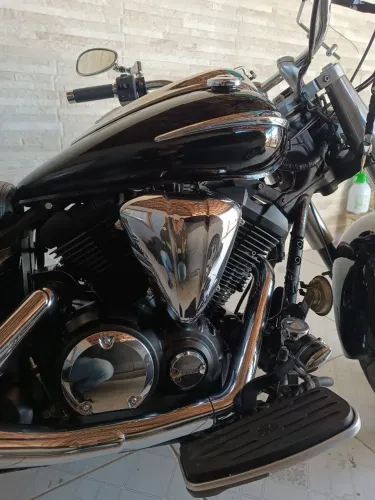 Yamaha XVS 950 Midnight Star (2009) - Completa p/ Viagem + Pneus Novos
