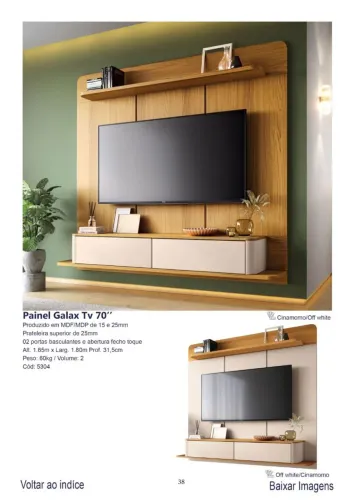 PAINEL GALAX P/TV ATÉ 70 POLEGADAS 