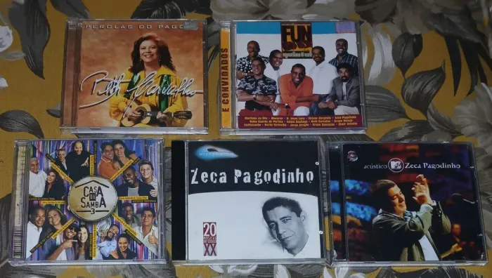 Cds de Samba (Lote de 5 Cds)