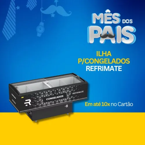 Ilha pra congelados e resfriados novos direto de fábrica pronta entrega