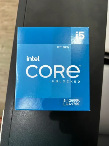 Intel core i5 12600k lacrado com nota fiscal