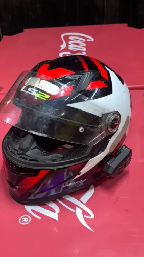 CAPACETE LS2 FF358 STARWAR VERMELHO