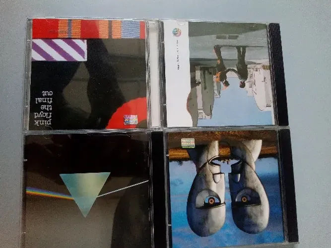  CDs originais novos da banda Pink Floyd Cds orignais novos da maior banda de rock clássic
