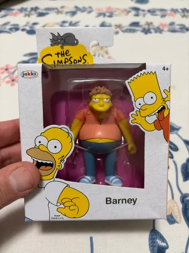 Adrien figure Jakks pacífic The Simpsons, Barmey 2,5? novo e importado 
