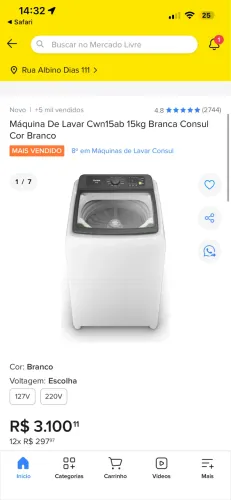 Maquina de lavar 