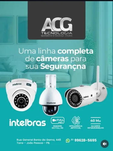 Instalação e Manutenção Cameras Intelbras