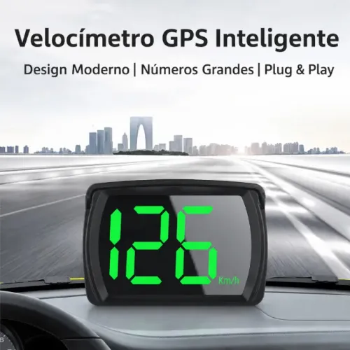 Velocimetro Digital HUD Y03 Para Carros Display Verde