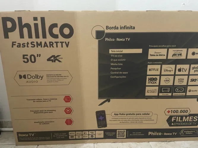 Tv Zerada 50 polegadas