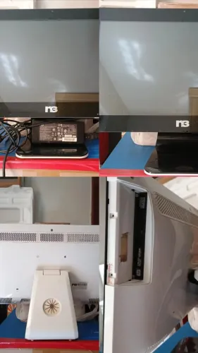 sucata de computador,estabilizadores e um computador completo