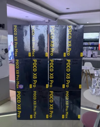 Poco X8 Pro Max 5G 256/12 NFC - Novo, Loja Física, Garantia de 1 Ano e Até 18x