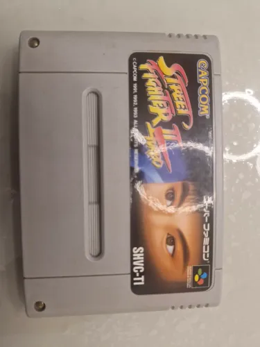 Street Fighter 2 turbo japonês Snes