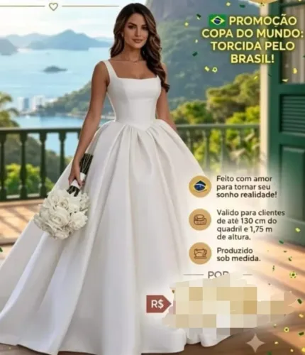 Vestido de noiva NOVO
