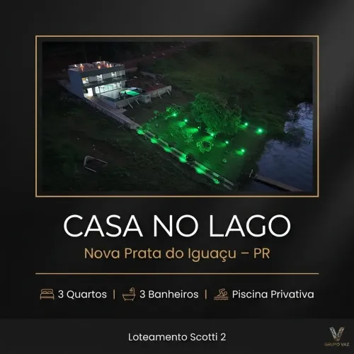 Casa Alagado Nova Prata do Iguaçu - PR