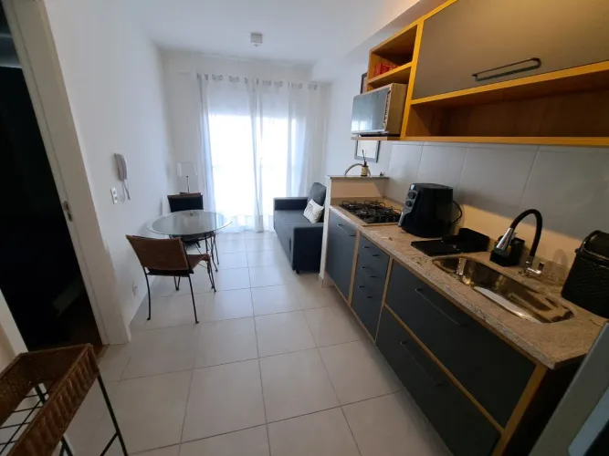 Apartamento para locação, 1 dormitório mobiliado, Sacada,Jardim da Glória, São Paulo, SP