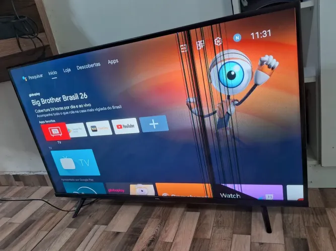 Smart tv Android 43 leia o anucio