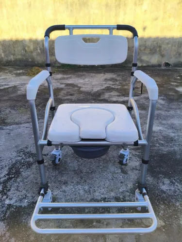 Cadeira de banho alumínio 