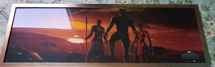 QUADRO MARVEL PANTERA NEGRA