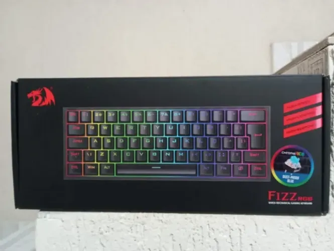 Redragon Fizz RGB K617 - Wired Mechanical Gaming Keyboard (LACRADO)