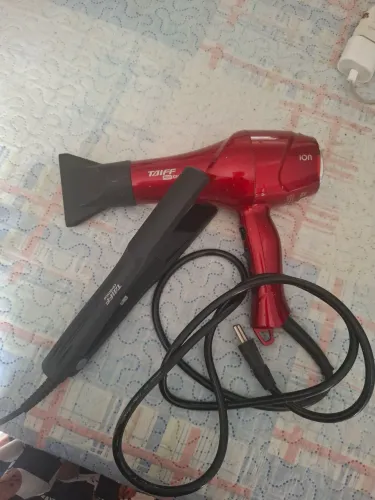 Prancha de cabelo e secador voltagem 110