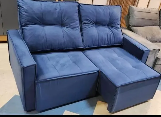Últimas unidades sofá retrátil e reclinável 1, 60 cm novo na embalagem