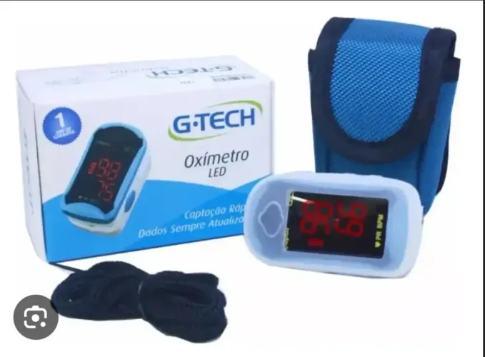 Aparelho de pressão e saturação g-tech