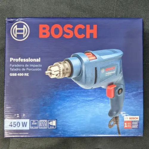 Furadeira de Impacto Bosch GSB 450 RE450W