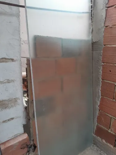 Porta de vidro temperado