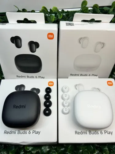 Fone De Ouvido Sem Fio Xiaomi Redmi Buds 6 Play Bluetooth5.4 Preto