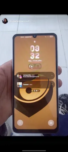 Vendo celular a06 novo