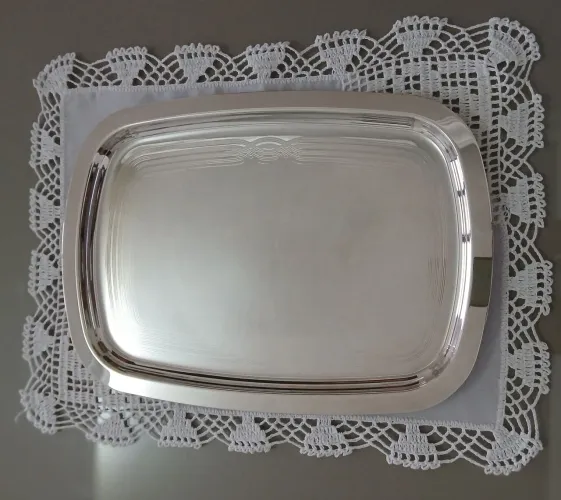 Bandeja em prata