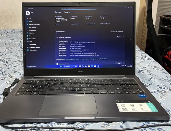 Notebook Samsung i5 11 geração