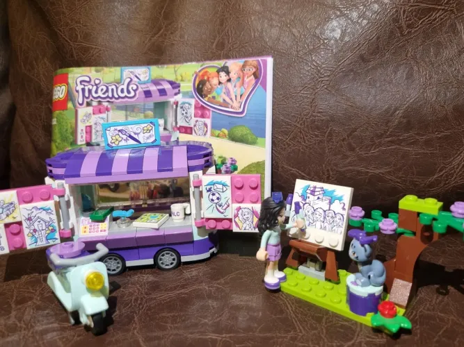 LEGO Friends A Banca de Arte da Emma (41332) (usado)