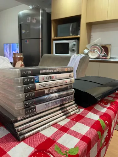 PlayStation 3 com jogos