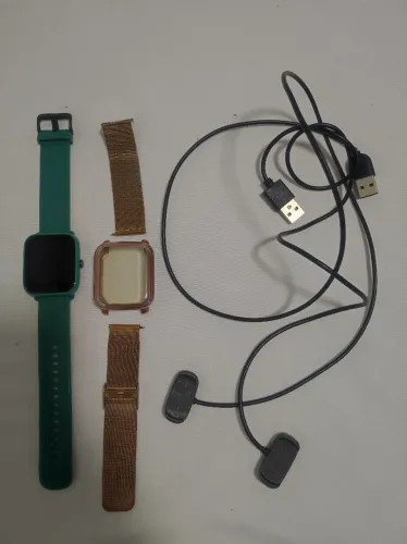 Amazfit Bip U Pro Verde (Para Conserto/Retirada de Peças) + Kit Acessórios