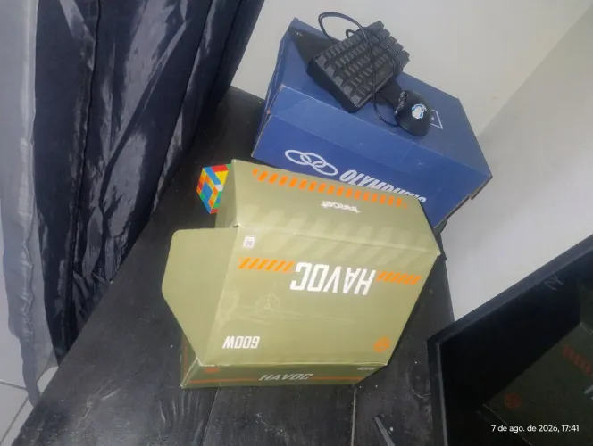 Vendo fonte de 600w havoc selo 80 plus bronze