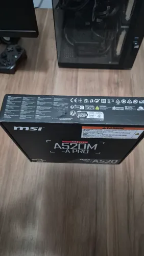 Placa mae A520m msi am4