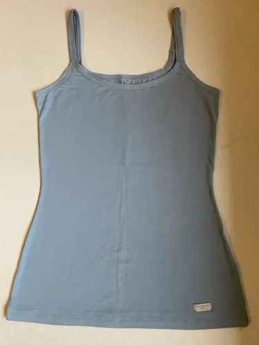 Intimissimi regata azul bebe P Nova algodão orgânico